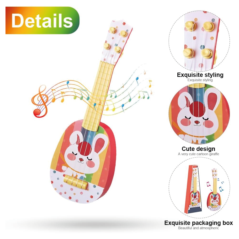 UKELELE INFANTIL PARA NIÑOS DE 4 CUERDAS DE ANIMAL - 2