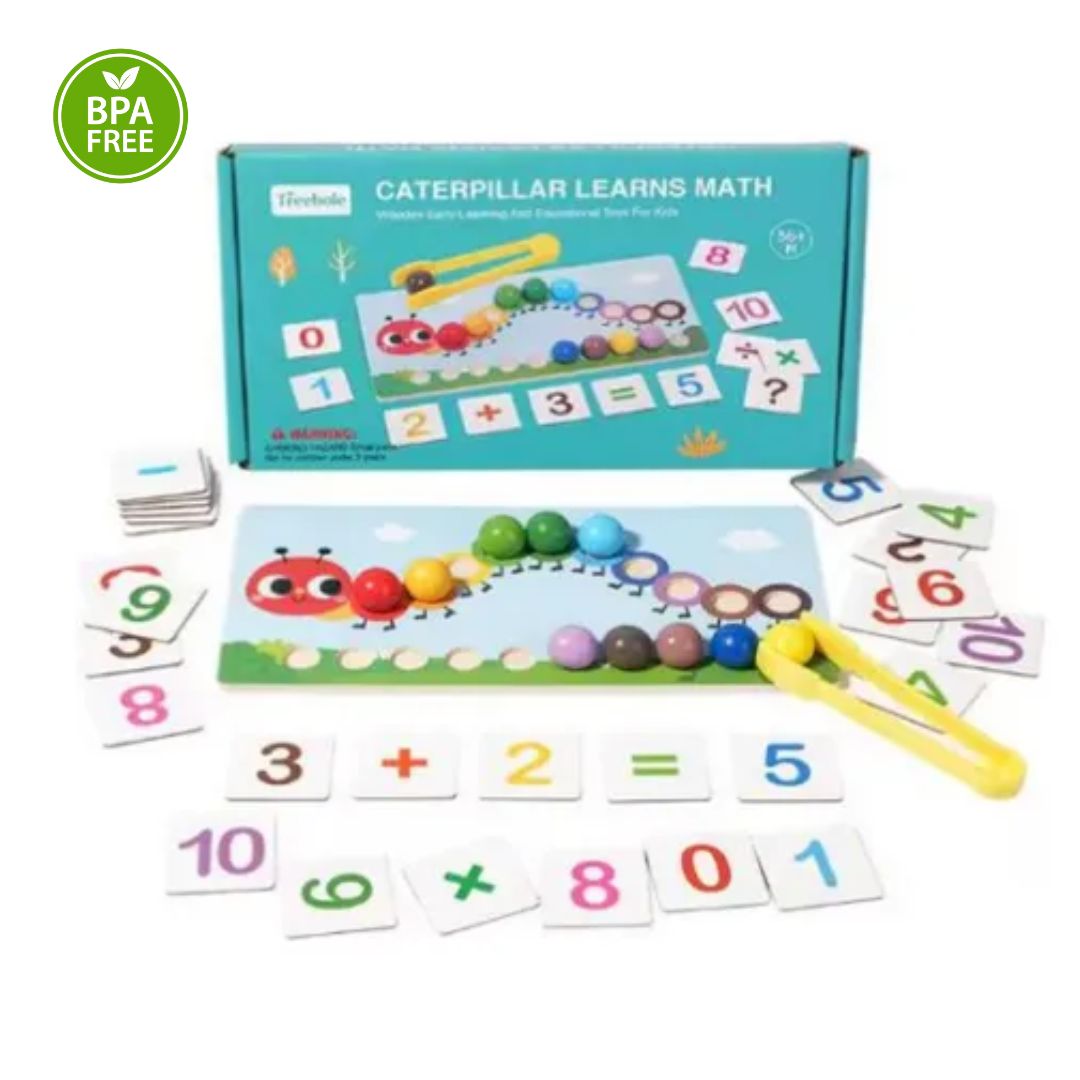ORUGA MATEMATICA CON CUENTAS - 1