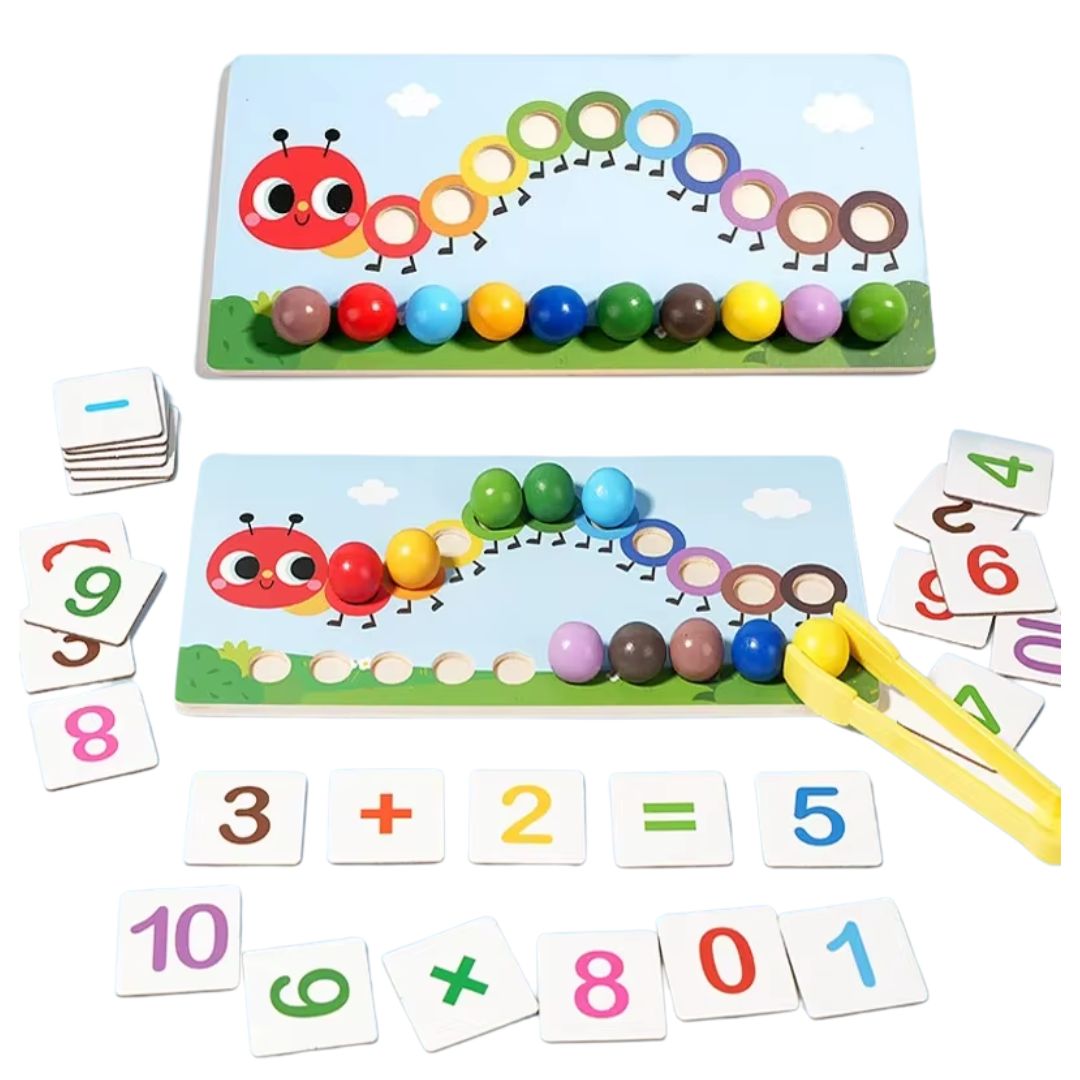 ORUGA MATEMATICA CON CUENTAS - 2