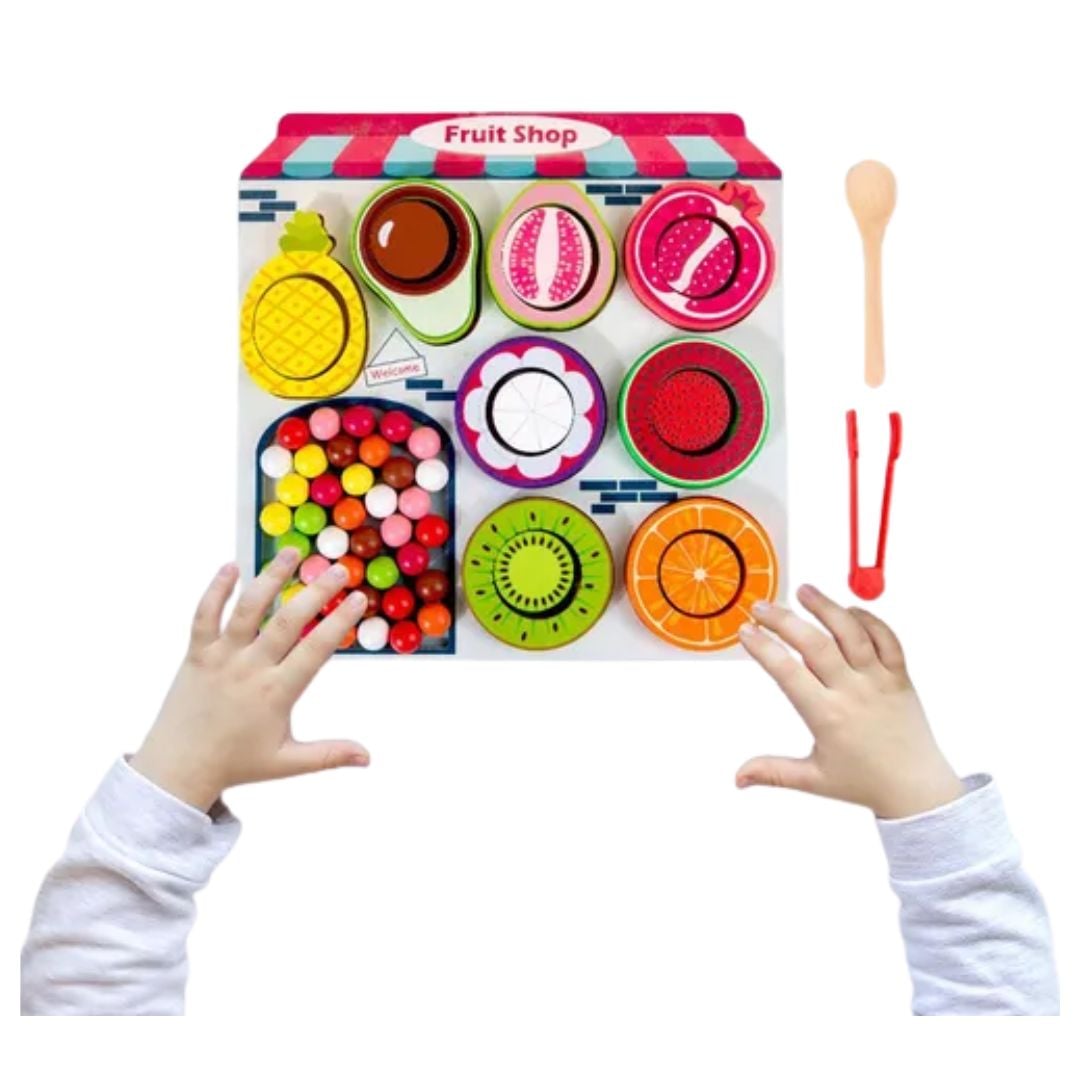 JUEGO DIDACTICO TIENDA DE FRUTAS - 2