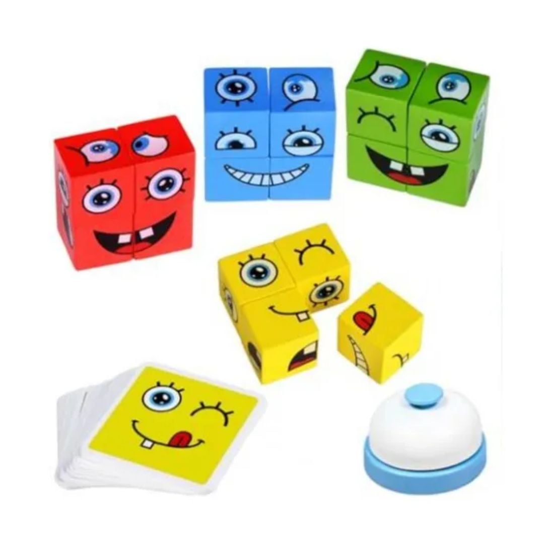 JUEGO DIDACTICO CARITAS ARMABLES - 2
