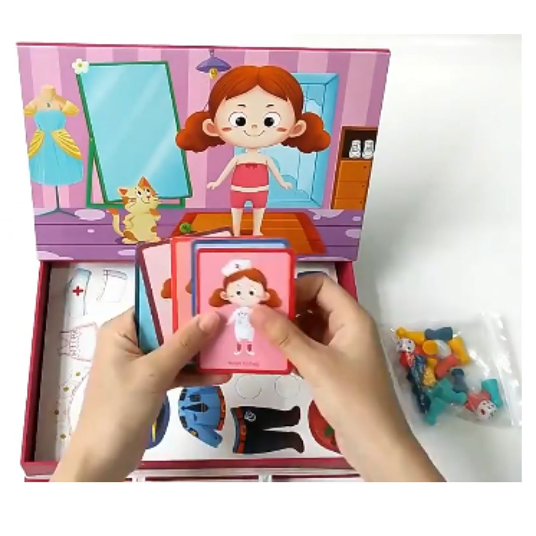 ROMPECABEZA DIDACTICA Y MAGNETICA PARA NIÑA - 3