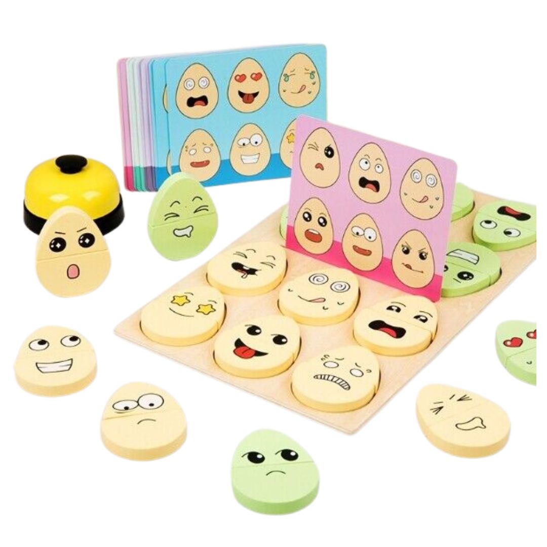 ROMPECABEZA DE CARITAS CON EXPRESIONES - 3