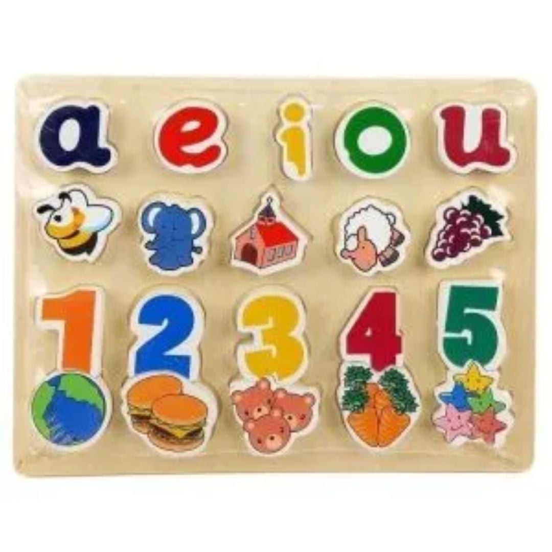 ROMPECABEZA 123 Y ABC ALTO RELIEVE - 3