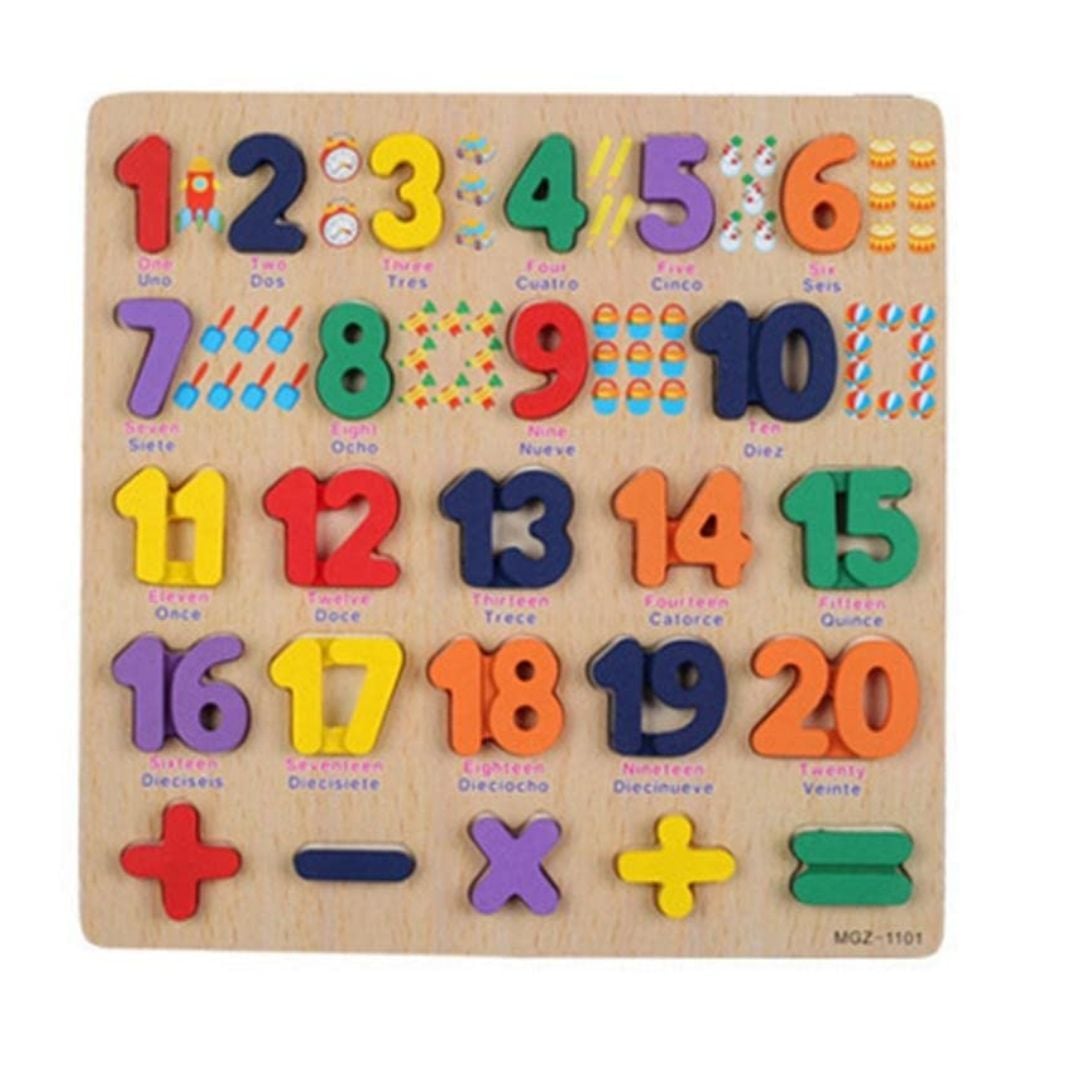 ROMPECABEZA DIDACTICA DE NUMEROS - 2