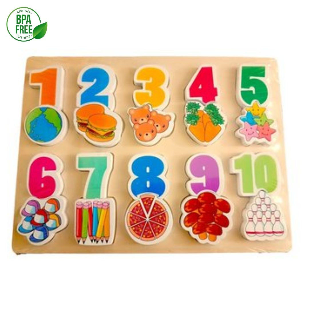 ROMPECABEZA DE NUMEROS CON FIGURAS - 1