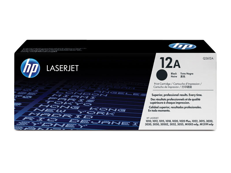 TONER HP Q2612A 12A L.J 1020 NEGRO 2.000 PAGINAS - 1