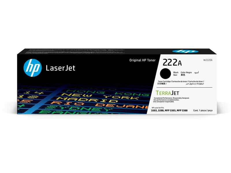 TÓNER HP W2220A (222A) NEGRO - 1