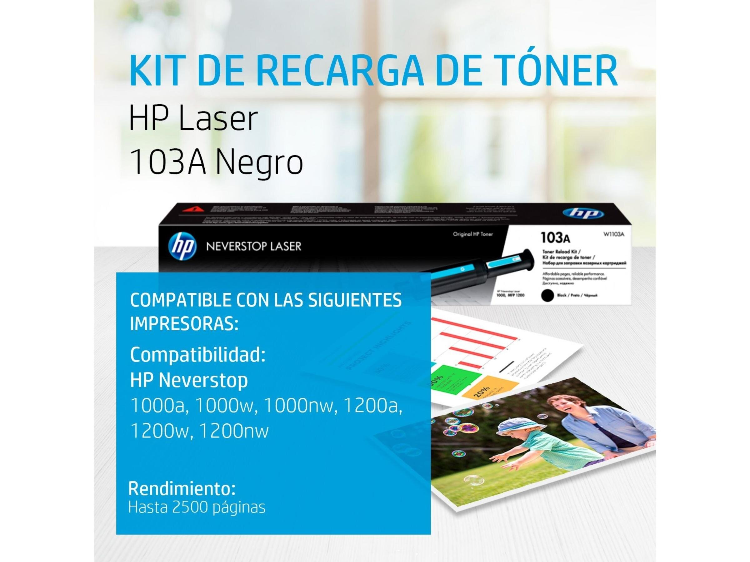 TÓNER HP 103A NEGRO (W1103A) - 2