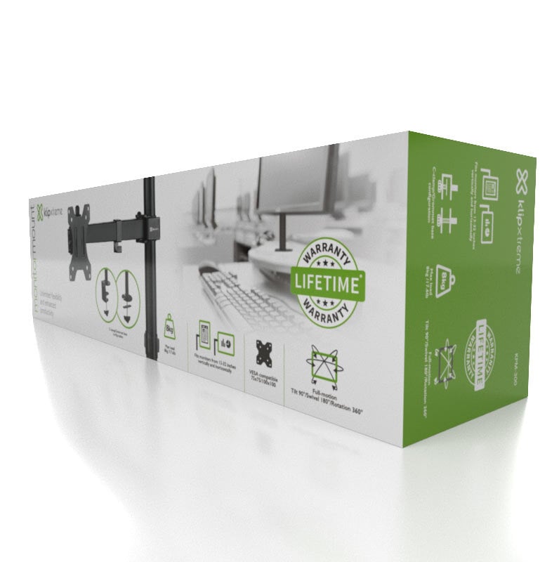 SOPORTE KLIP XTREME KPM-300 PARA MONITOR DE 13'-32' - 1