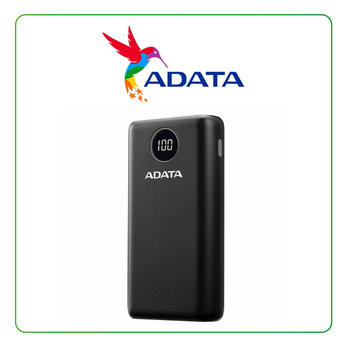 BATERIA PORTATIL POWER BANK 20000 MAH ADATA P20000QCD BLACK - 2