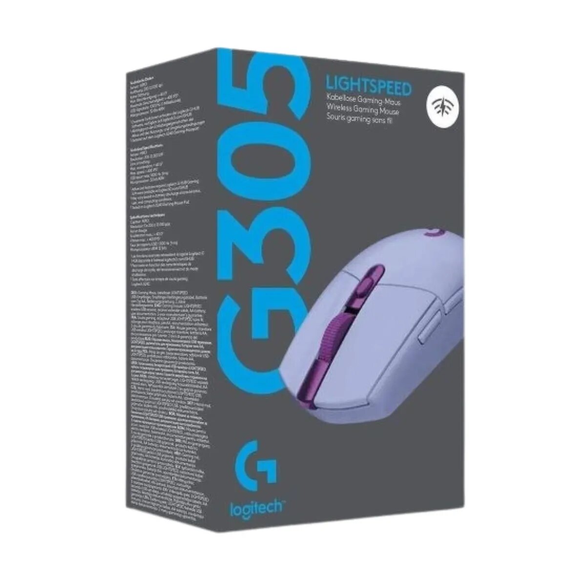 MOUSE LOGITECH G305 LIGTHSPEED WIRELESS LILA - 3