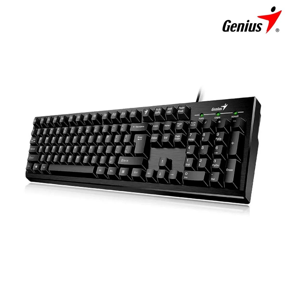 TECLADO GENIUS SMART KB-100 AI COPILOT USB SP BLACK - 2