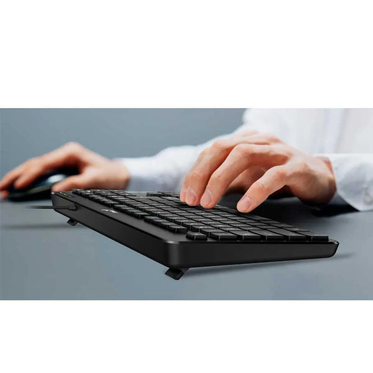 TECLADO GENIUS TKL LUXEMATE 110 USB MULTIMEDIA SP BLACK - 2