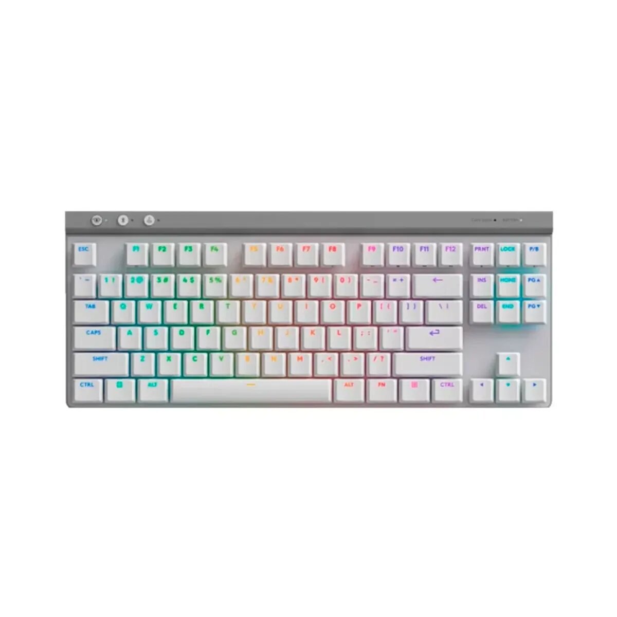 TECLADO LOGITECH G515 TKL LIGHTSPEED/BT LIGHTSYNC RGB WHITE - 1