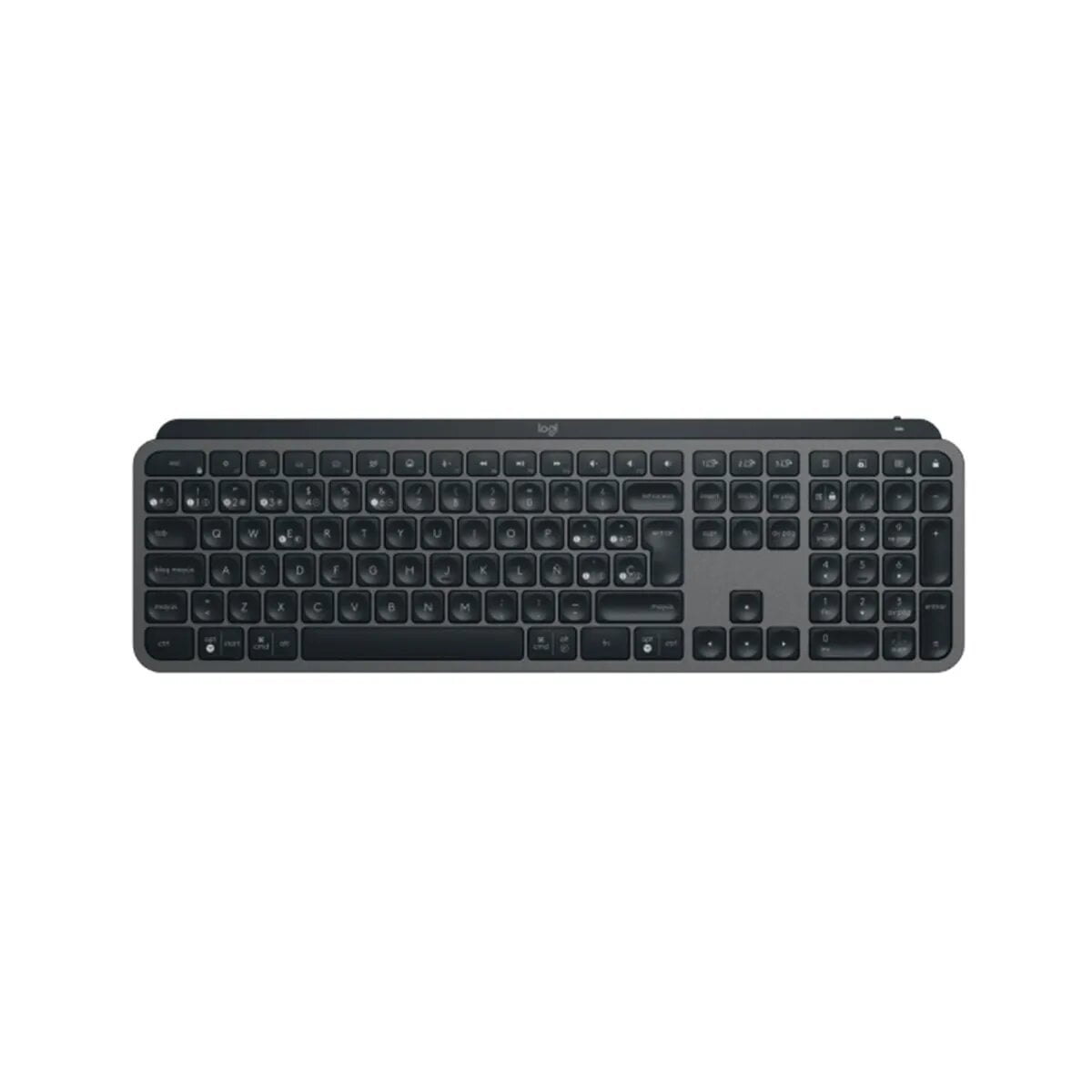 TECLADO LOGITECH MX KEYS S ILLUMINATED WIRELESS / BT BLACK SP - 2