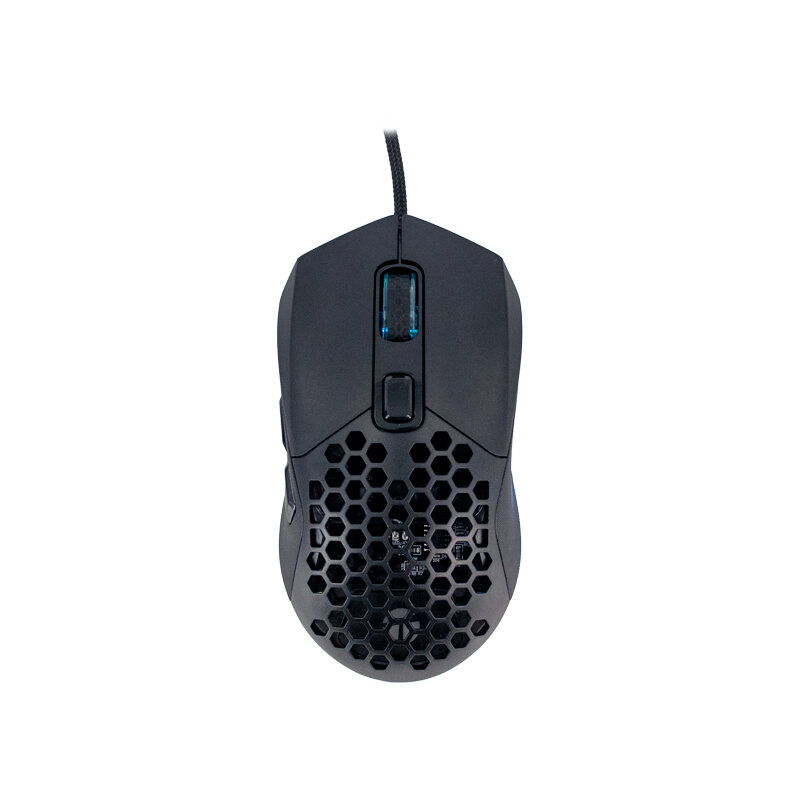 MOUSE GAMER TEROS TE-1232G, DPI HASTA 7200, RGB, 7 BOTONES, ÓPTICO, NEGRO - 1