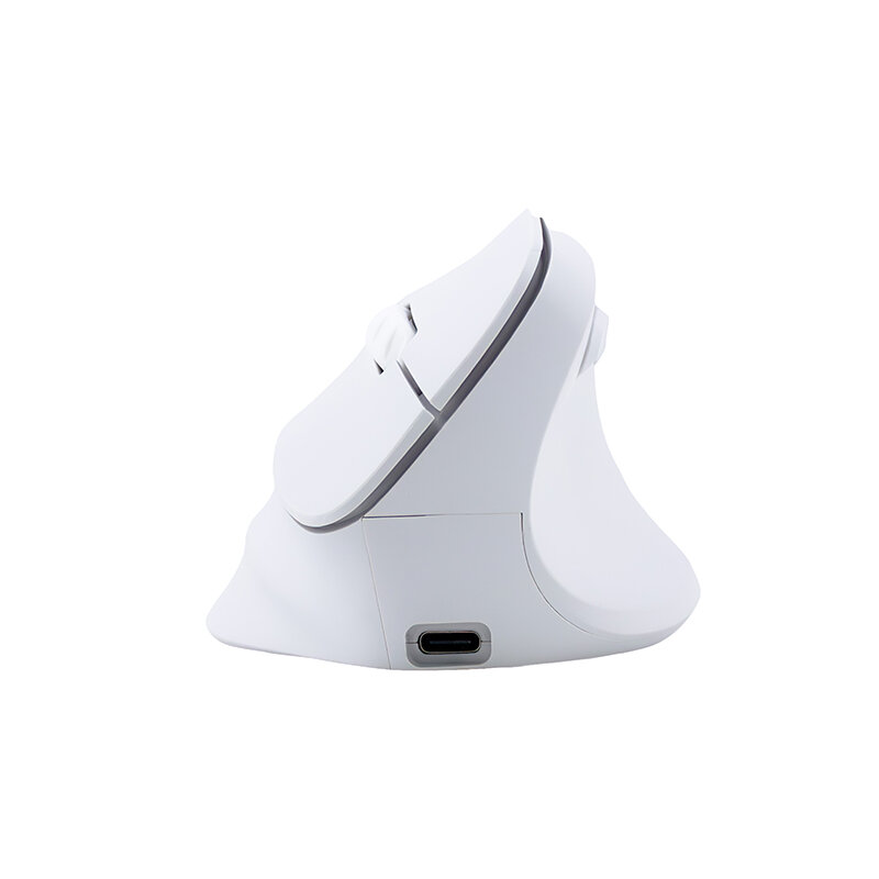 MOUSE INALÁMBRICO TEROS TE-1236S, RGB, BLANCO, 6 BOTONES CON RUEDA - 2