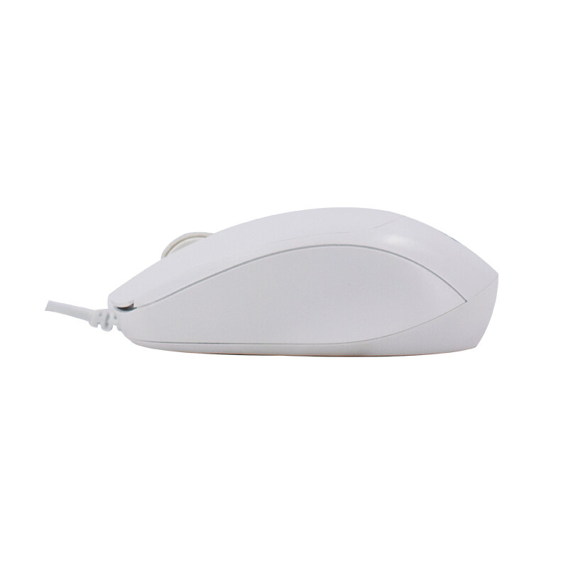 MOUSE ÓPTICO TEROS TE-1225S, 800-1200-1600 DPI, USB, 4 BOTONES, COLOR BLANCO - 2