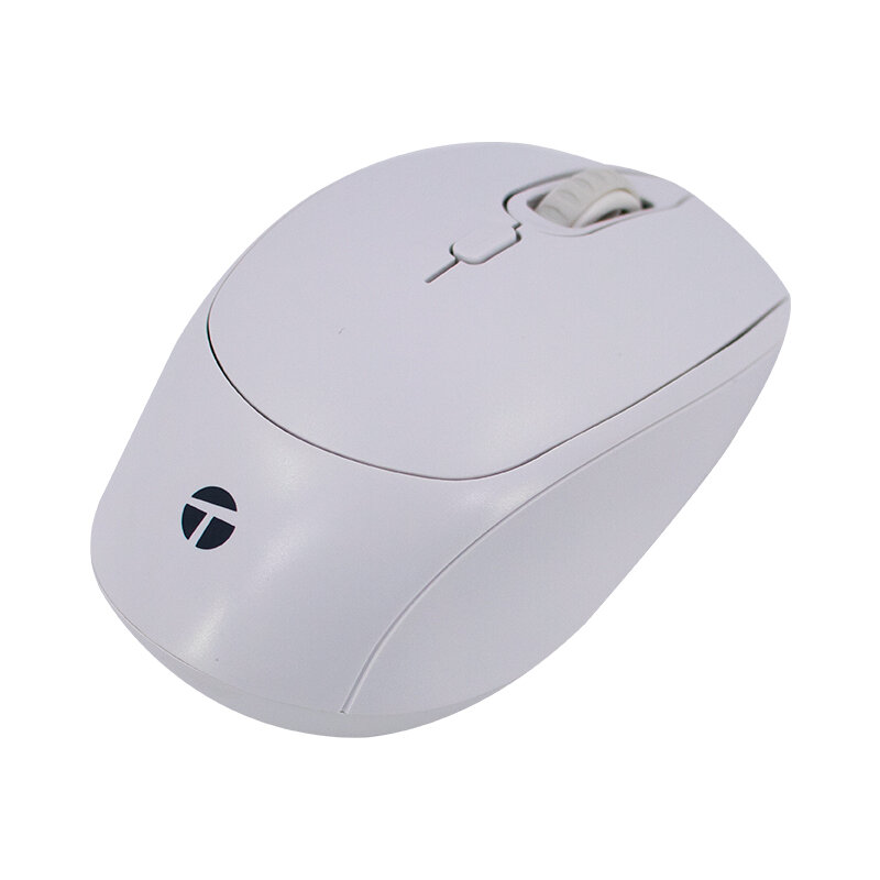 MOUSE ÓPTICO TEROS TE-1225S, 800-1200-1600 DPI, USB, 4 BOTONES, COLOR BLANCO - 3