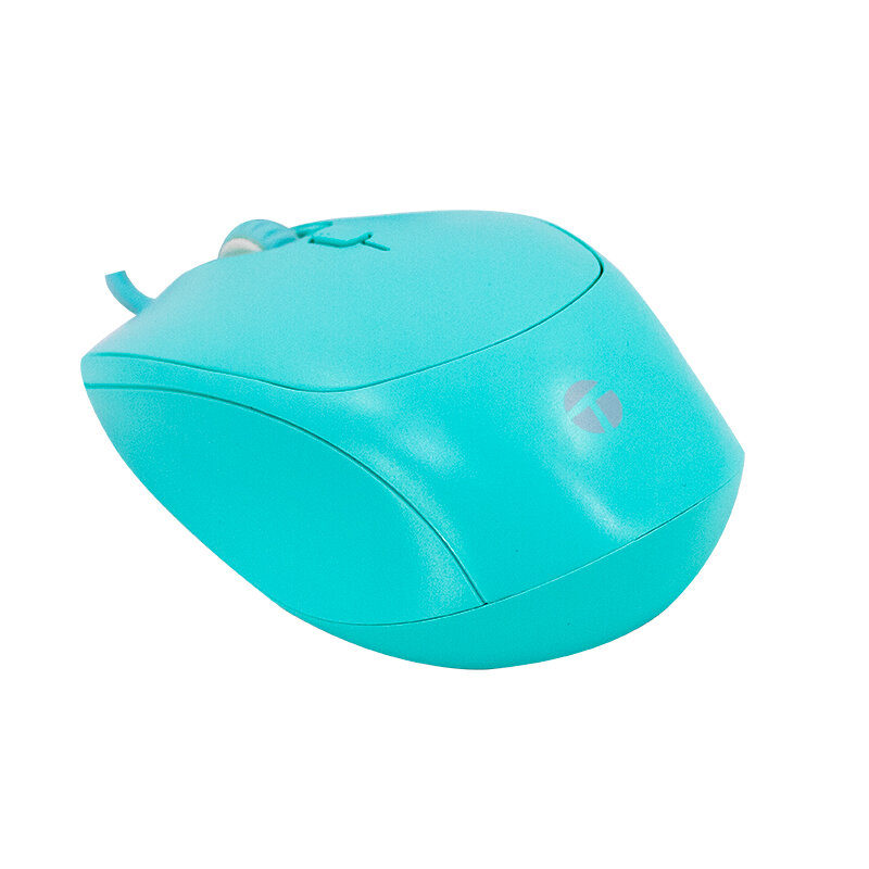 MOUSE ÓPTICO TEROS TE-1227S, 800-1200-1600 DPI, USB, 4 BOTONES, COLOR VERDE - 4