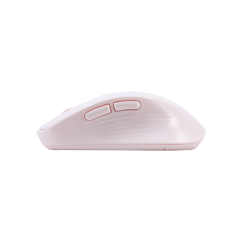 MOUSE INALÁMBRICO TEROS TE-1234S, 2.4GHZ, 6 BOTONES, USB, ROSADO - 2