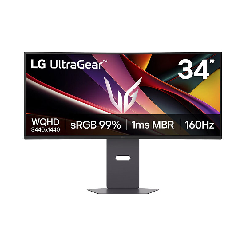 MONITOR GAMING LG ULTRAGEAR G6, 34 CURVO / WQHD / VA / 160HZ / 1MS MBR / HDMI - 1