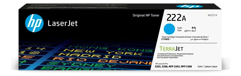 KIT 4 TONER HP 222A NEGRO, CYAN, MAGENTA, YELLOW - 2