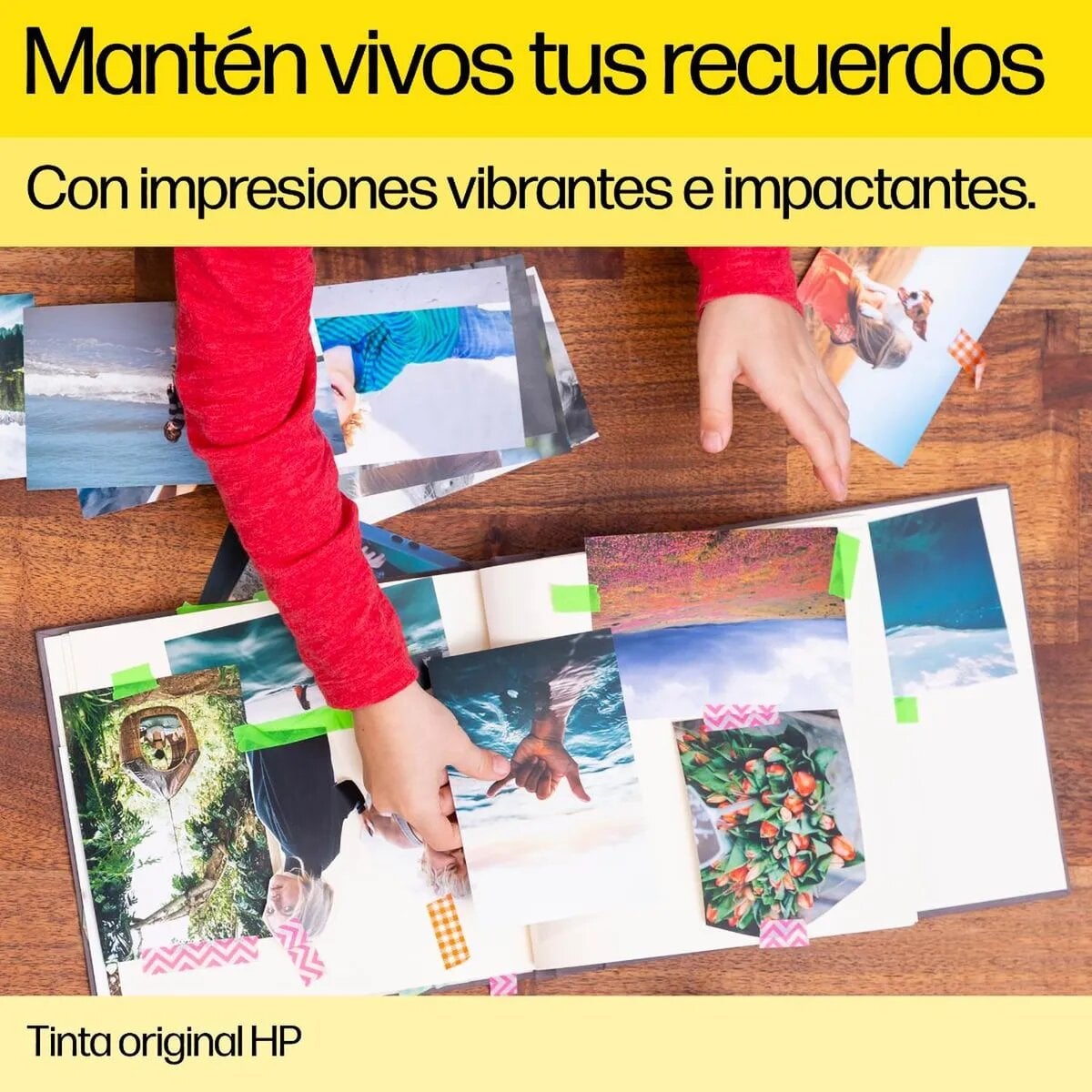 PACK DE 4 BOTELLAS DE TINTA HP GT53 / GT52 - 4