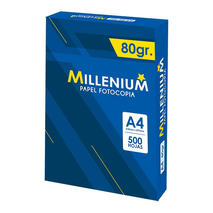 PAPEL FOTOCOPIA A4 80 G PAQUETE X 500 HOJAS - 1