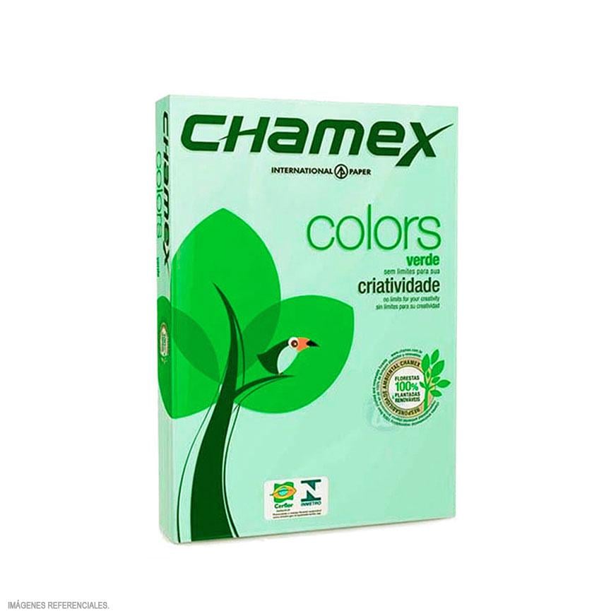 PAPEL FOTOCOPIA A4 75 G VERDE PAQUETE X 500 HOJAS - 1