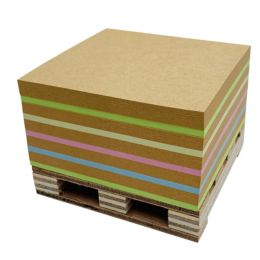 NOTAS ADHESIVAS STICK'N NOTES 76 X 76 MM KRAFT 400 HOJAS + PALLET - 2