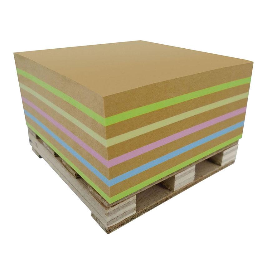 NOTAS ADHESIVAS STICK'N NOTES 76 X 76 MM KRAFT 400 HOJAS + PALLET - 3