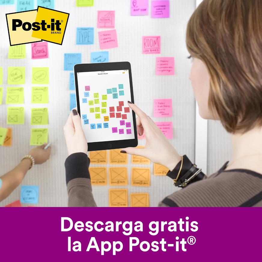 NOTAS ADHESIVAS 3M POST-IT 34.9 X 47.6 MM MULTICOLOR 1200 HOJAS - 3