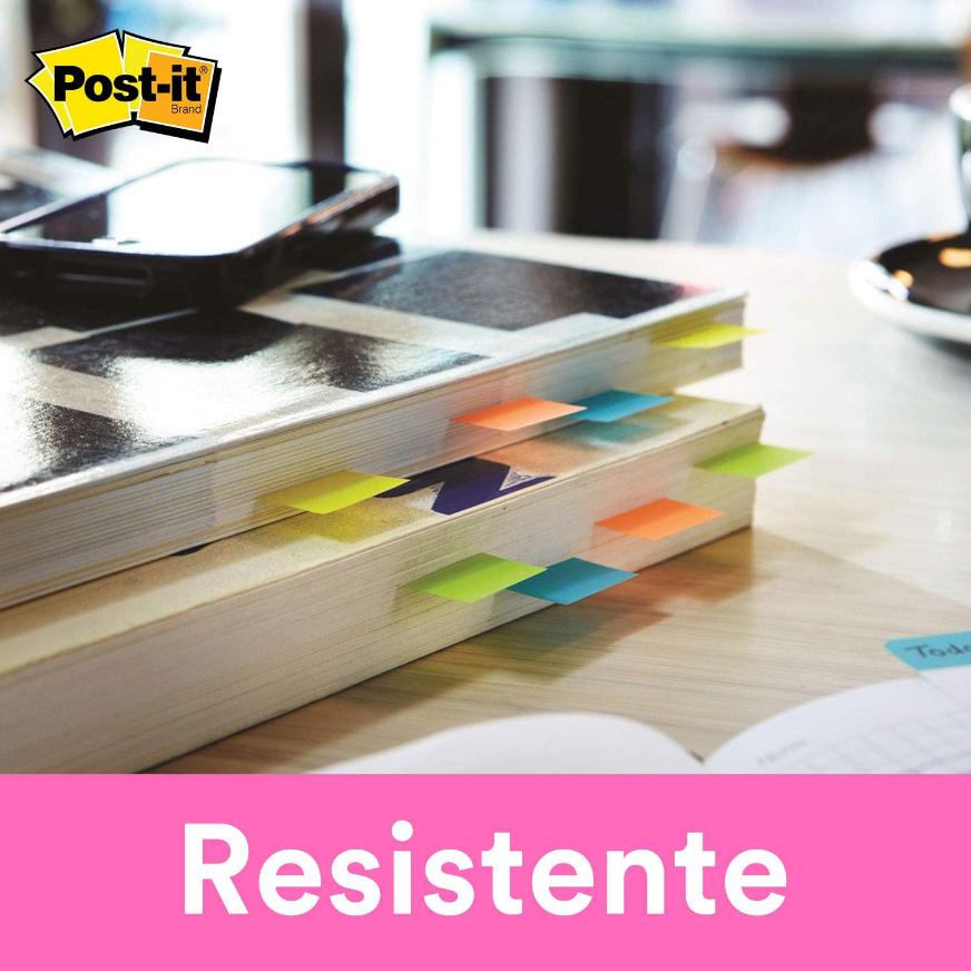 BANDERITAS ADHESIVAS 3M POST-IT 683-5CB 12 X 43 MM 100 HOJAS - 2