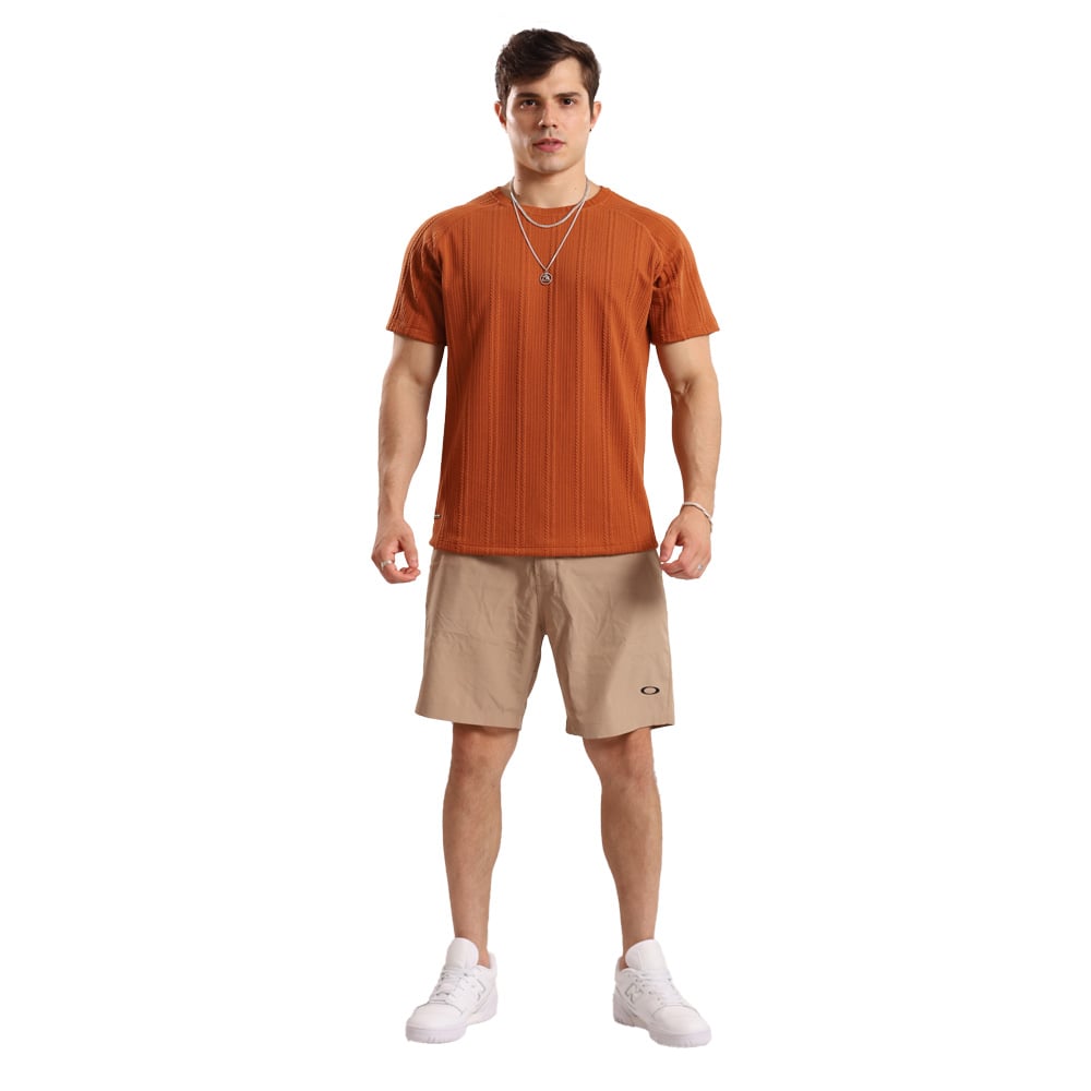 POLO MANGA CORTA ALGODÓN HOMBRE TROPKIL TOFFEE ESSENTIAL SLIM FIT - 2