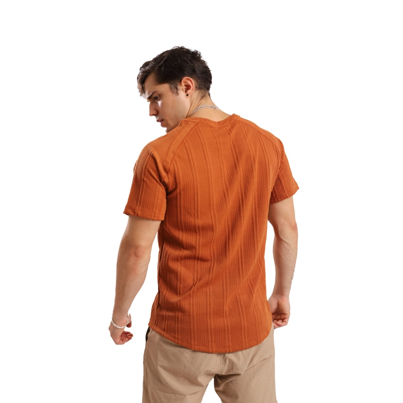 POLO MANGA CORTA ALGODÓN HOMBRE TROPKIL TOFFEE ESSENTIAL SLIM FIT - 3