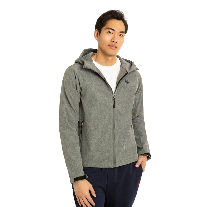 CASACA SOFTSHELL CON CAPUCHA US POLO ASSN - 1