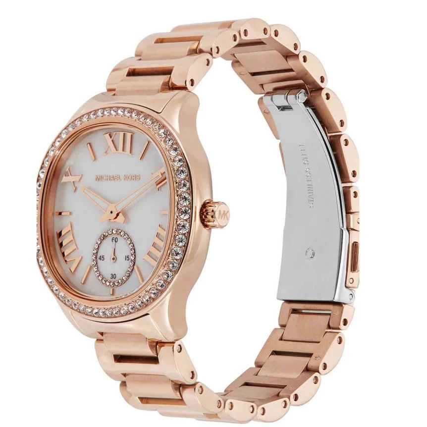 RELOJ MICHAEL KORS DORADO ROSA - 58 MM - 3