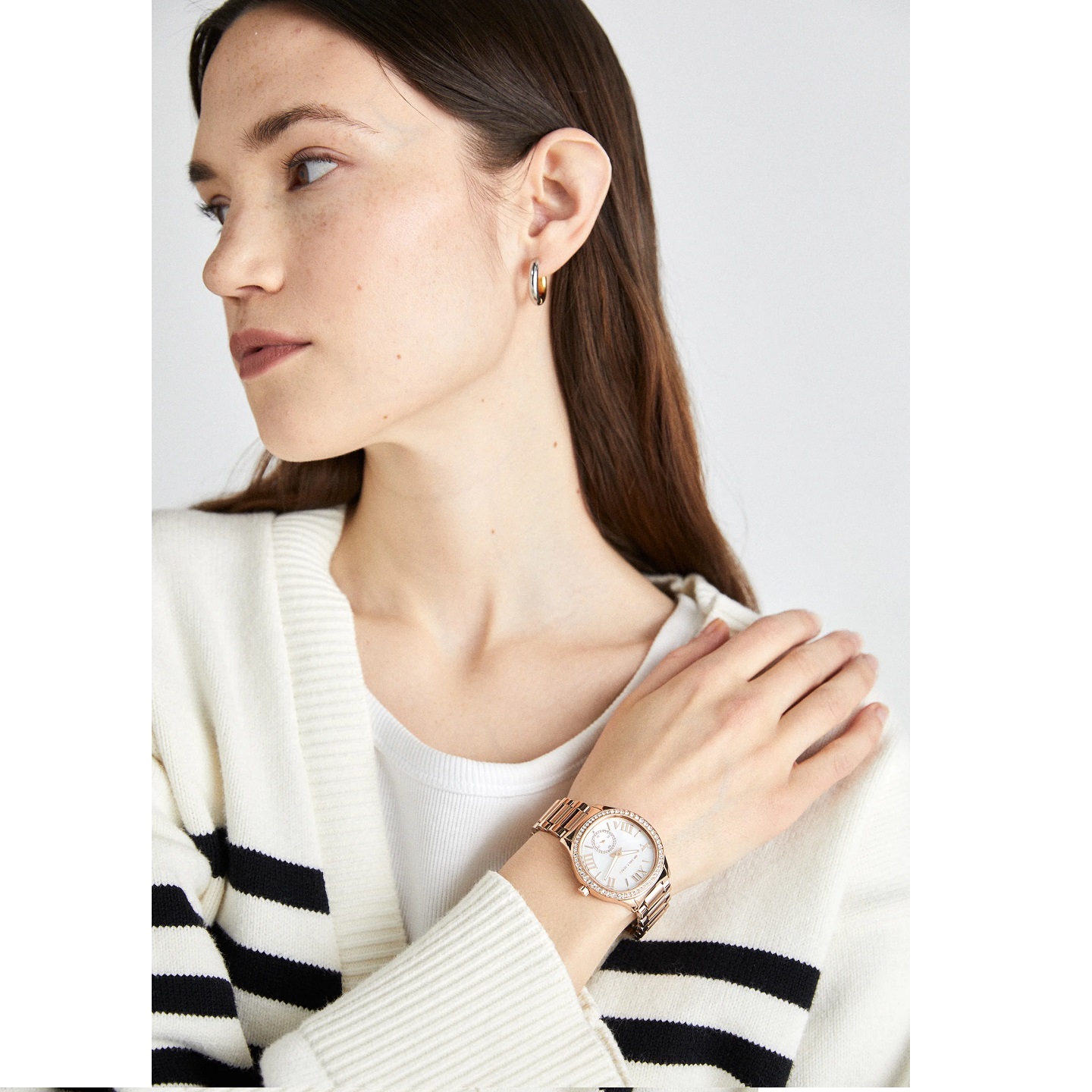 RELOJ MICHAEL KORS DORADO ROSA - 58 MM - 6