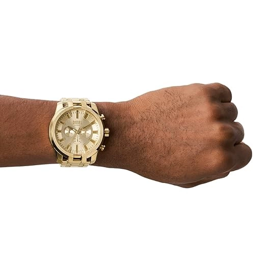 RELOJ DIESEL HOMBRE SPLIT CRONÓGRAFO DORADO PARA HOMBRE - DZ4590 - 4