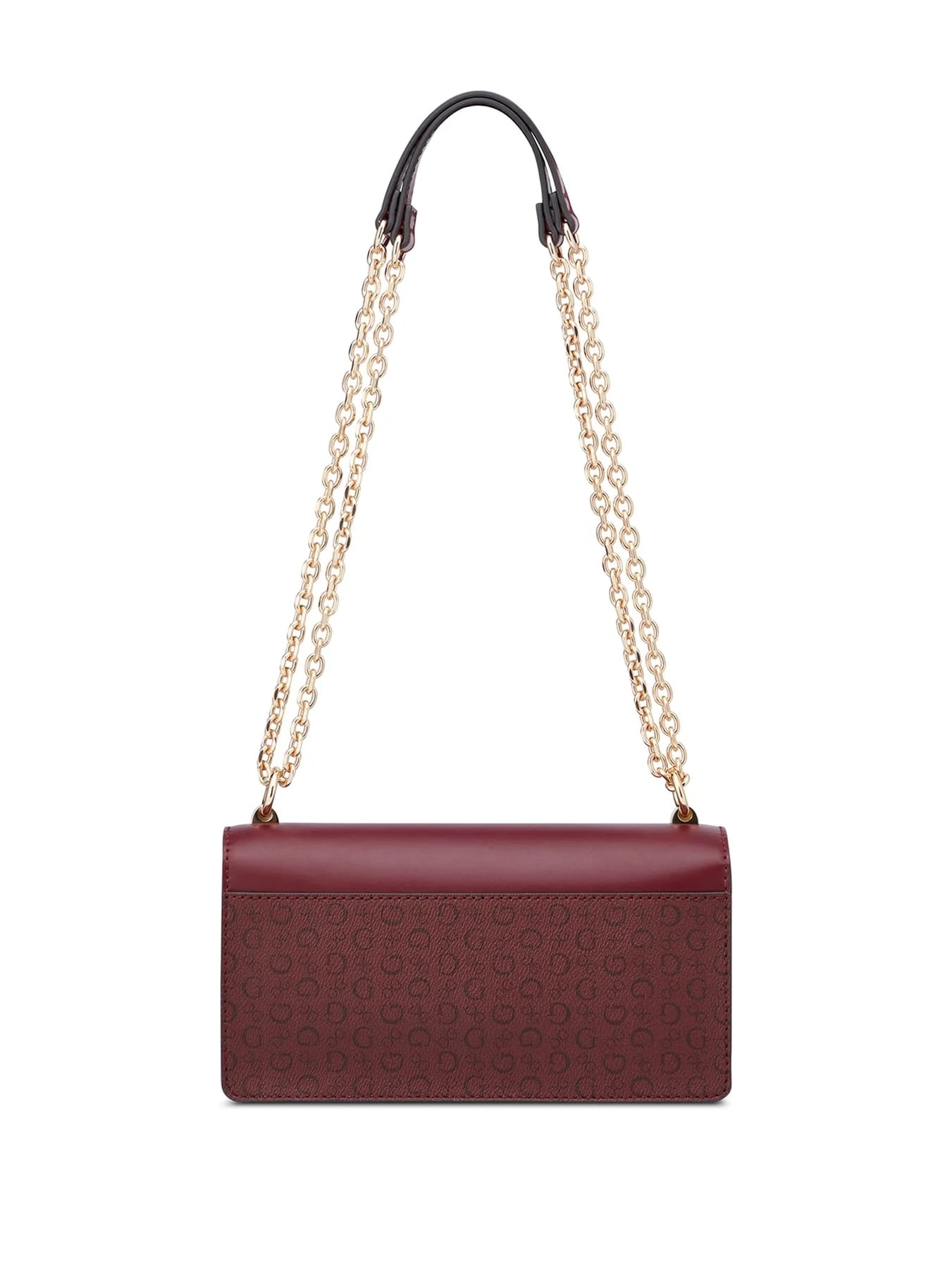 CARTERA CROSSBODY GUESS KATEY ELITE - TIPO SOBRE CON CADENA (BURDEOS) - 2