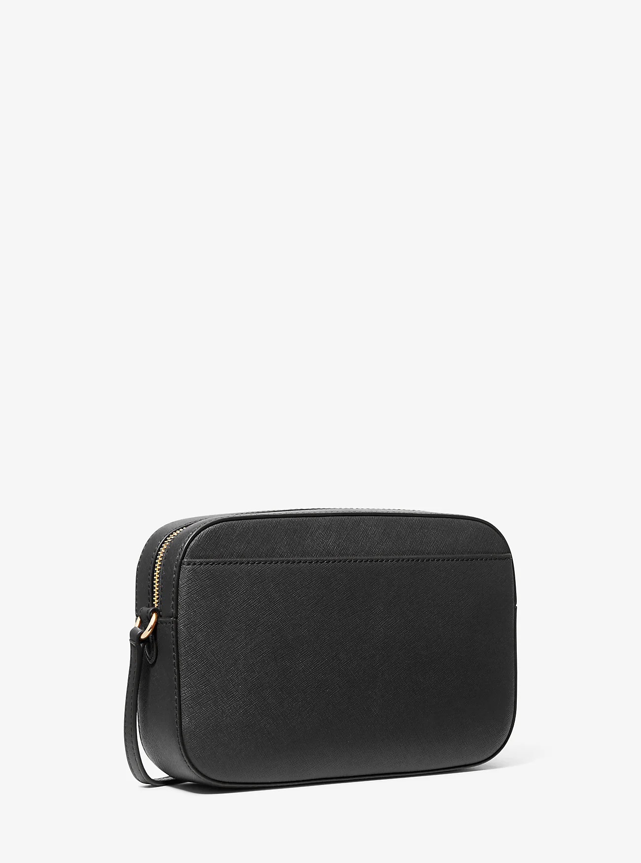 CARTERA CROSSBODY MICHAEL KORS JET SET  CUERO SAFFIANO NEGRO - 3