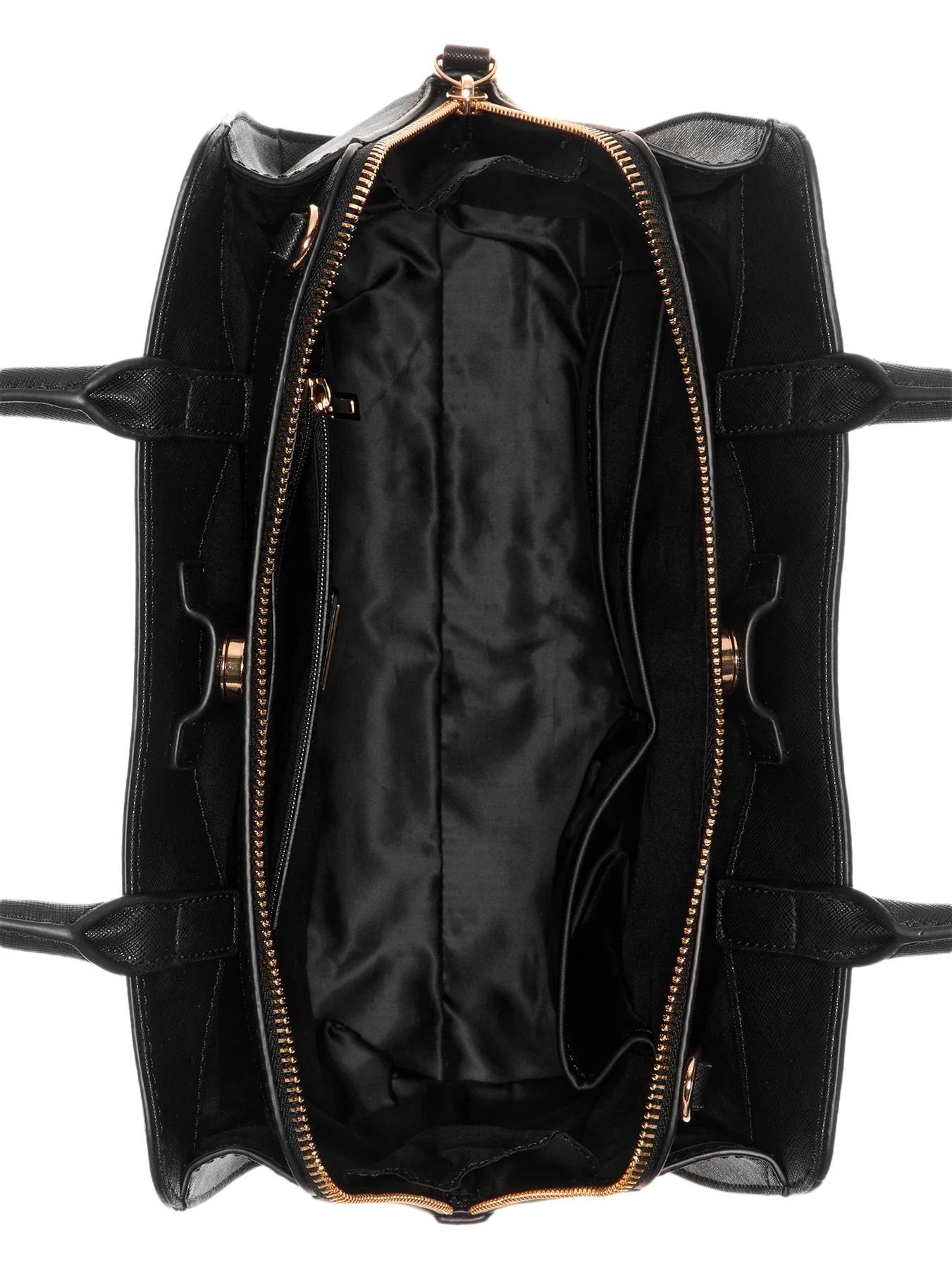 CARTERA SATCHEL GUESS FONTELLA CON LOGO NEGRO Y LOGO - 2