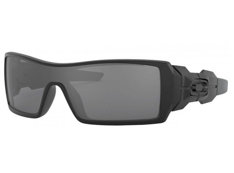 LENTES DE SOL OAKLEY OIL RIG O9081 POLARIZADO BLACK HOMBRE RECTANGULARES - 1