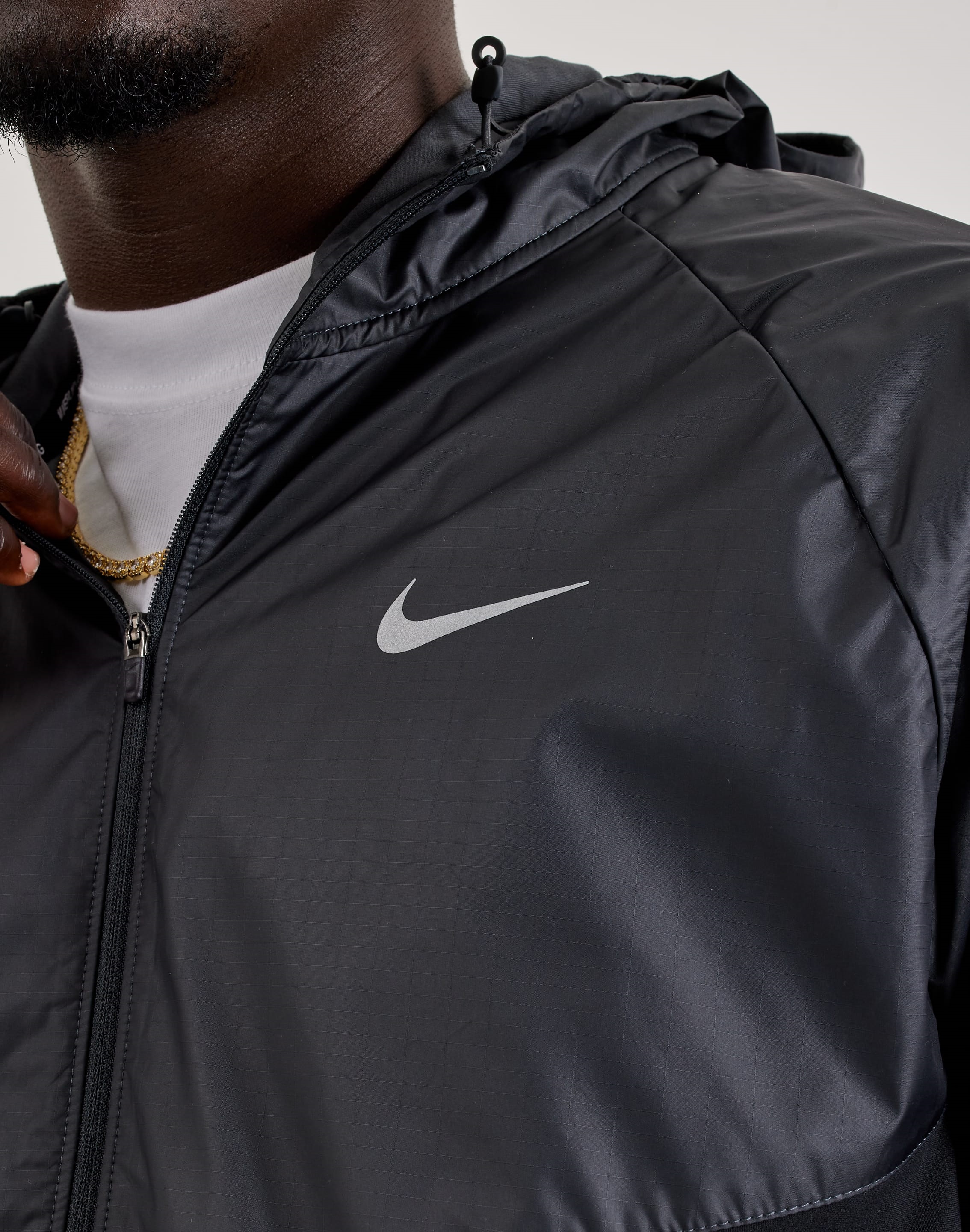 CASACA NIKE THERMA-FIT WINTERIZED MILER PARA HOMBRE - NEGRO - 2