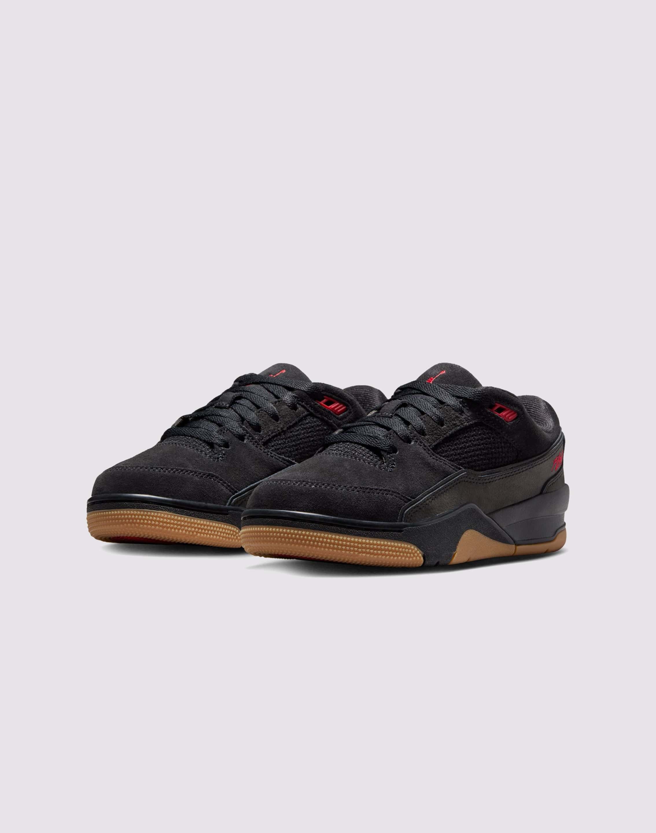 ZAPATILLAS NIKE JORDAN FLIGHT COURT BIG KIDS- BLACK/VARSITY RED - 1