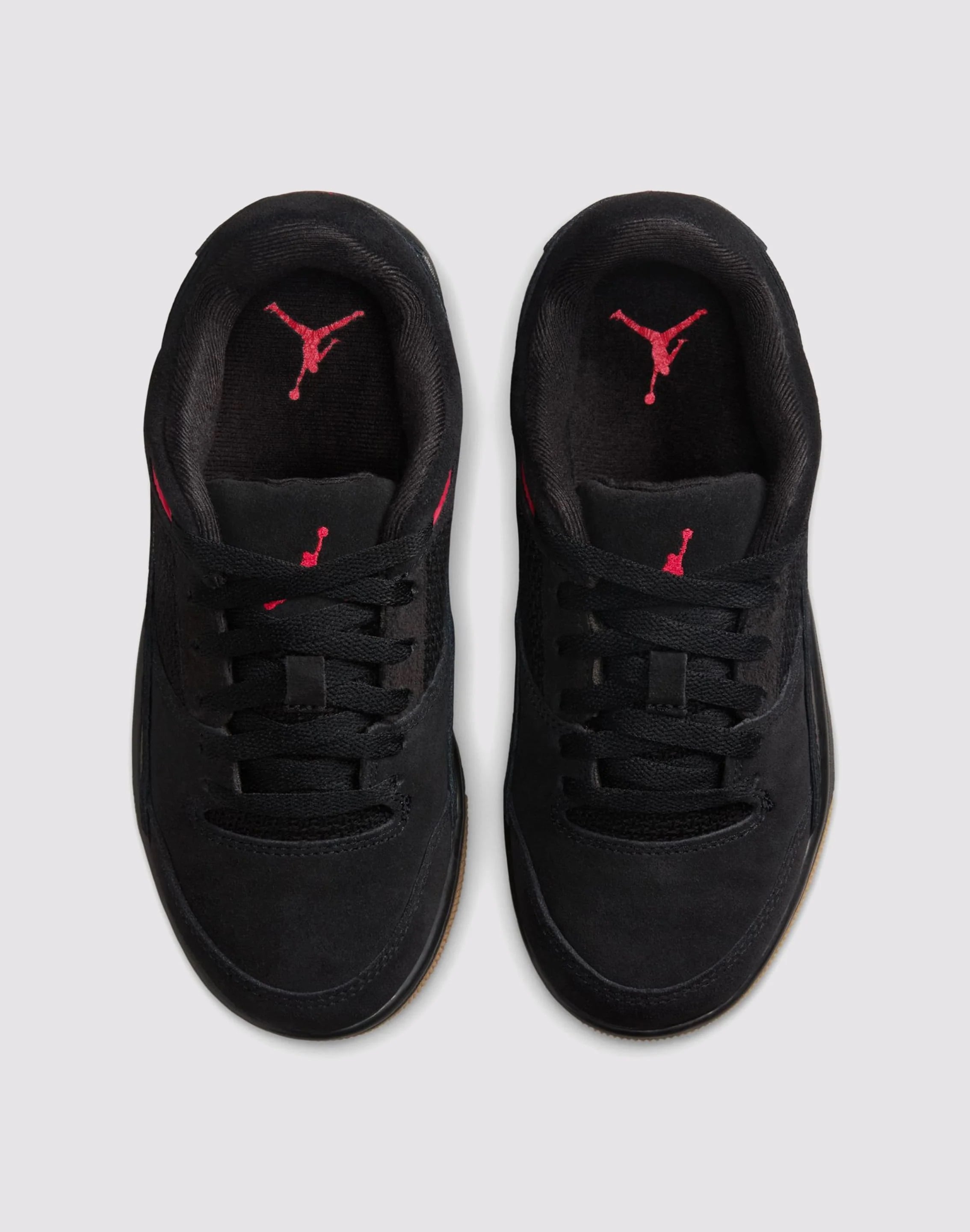 ZAPATILLAS NIKE JORDAN FLIGHT COURT BIG KIDS- BLACK/VARSITY RED - 4