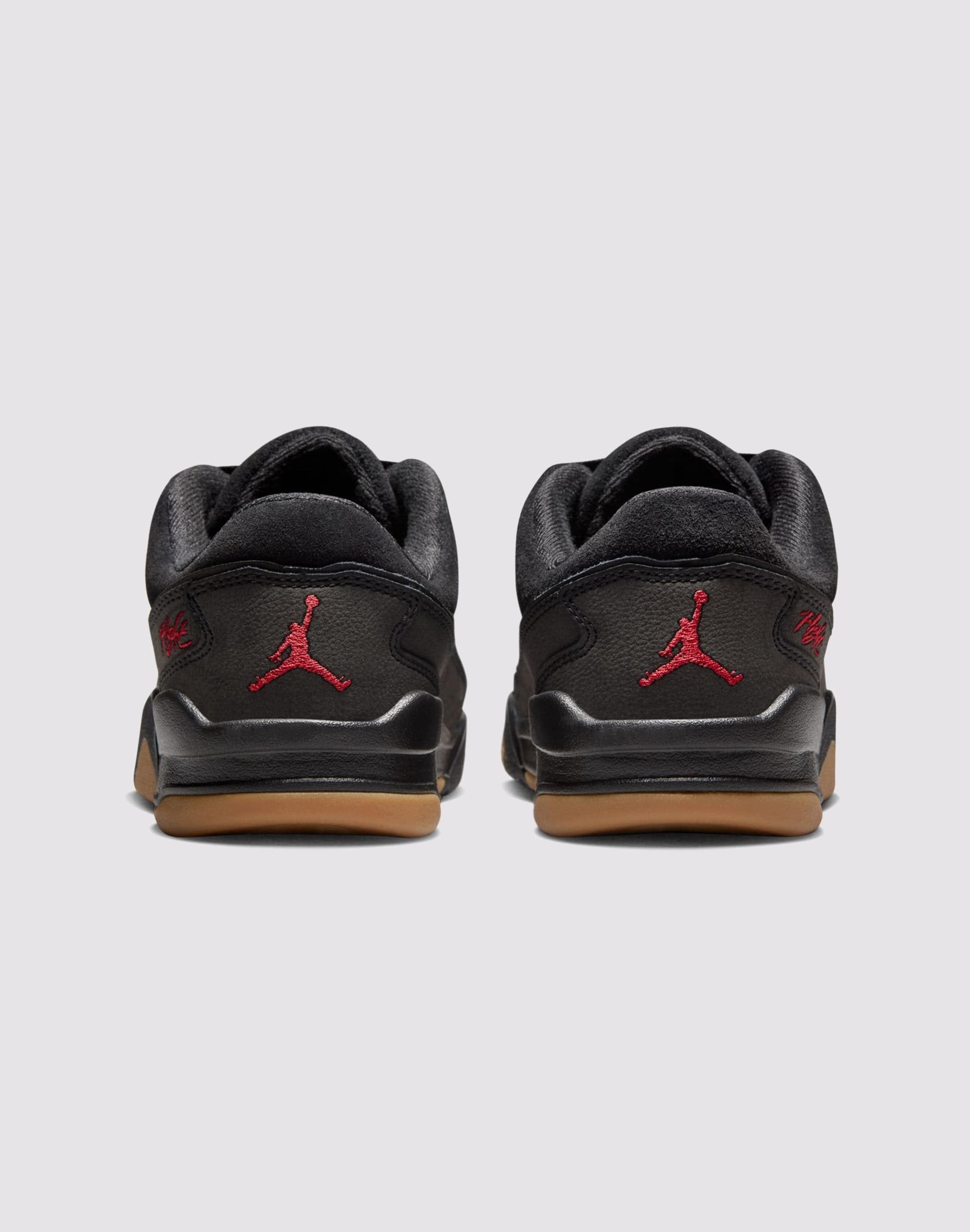ZAPATILLAS NIKE JORDAN FLIGHT COURT BIG KIDS- BLACK/VARSITY RED - 6