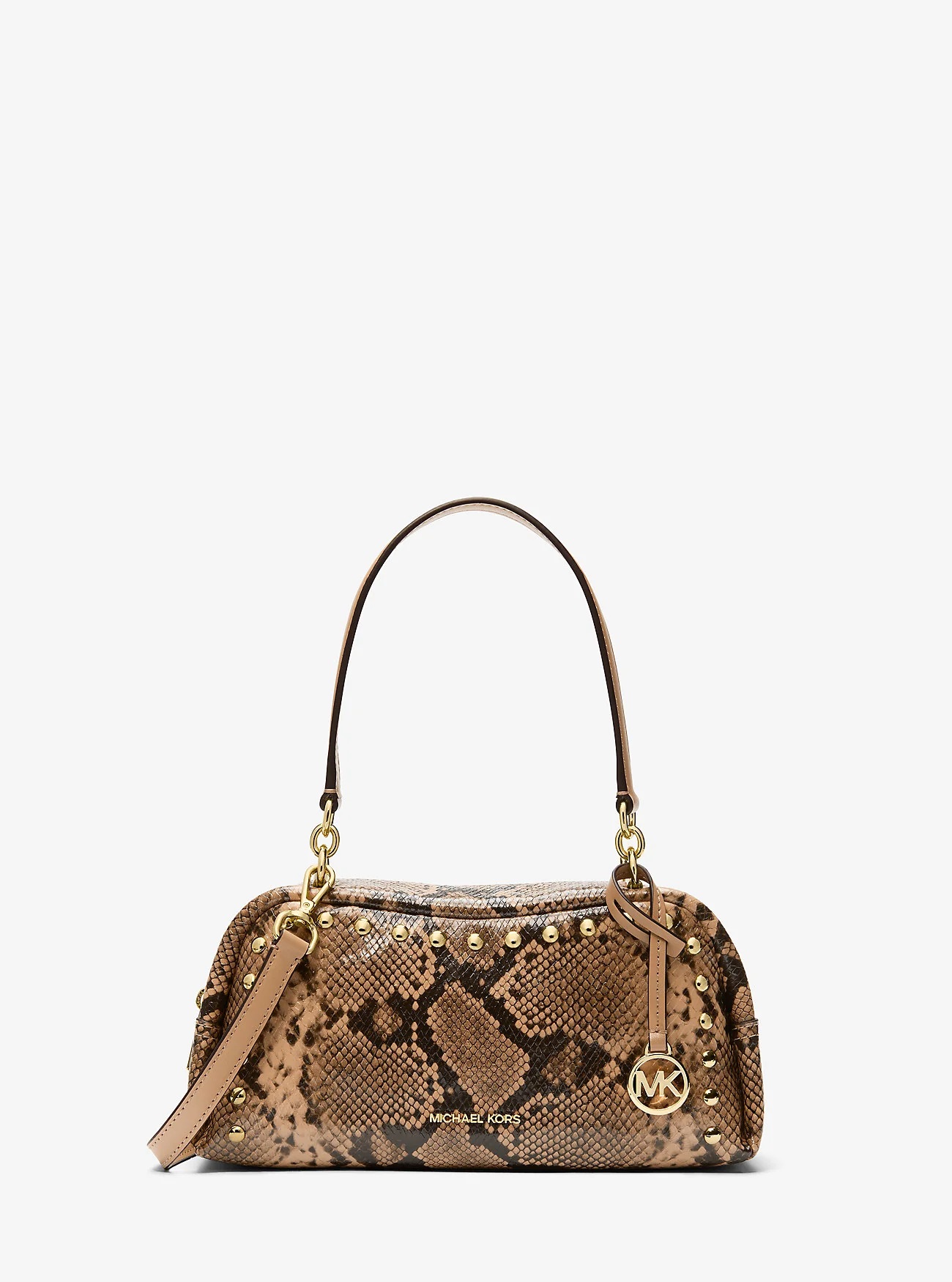 CARTERA MICHAEL KORS CECILY SMALL SHOULDER BAG MICHAEL KORS - SNAKE-CAMEL - 1